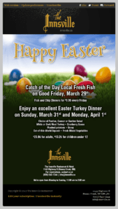 Innsville Easter Email Campaign